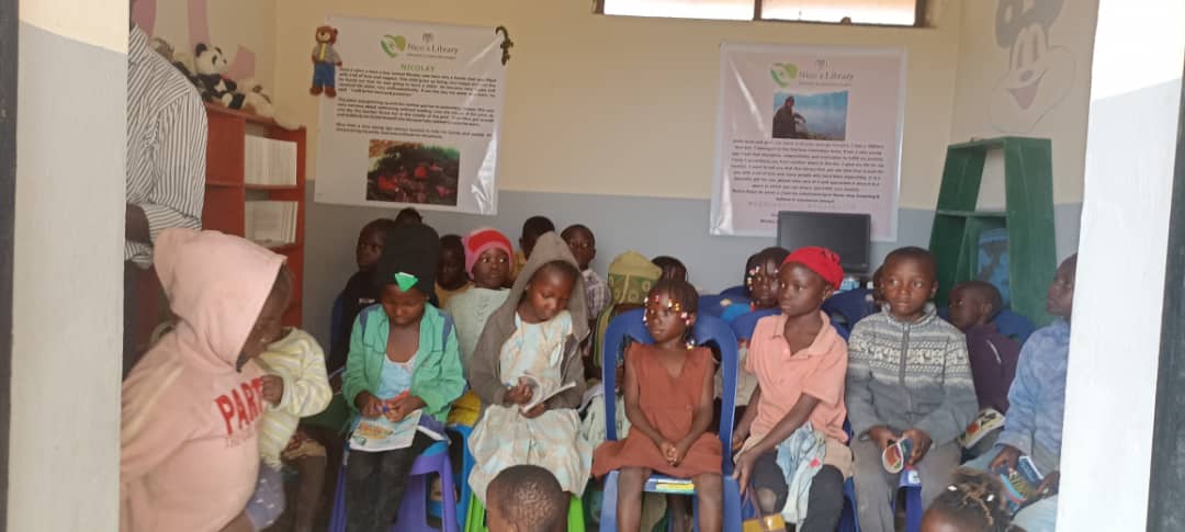 Illuminating Education Amidst Adversity: The IDP Camp Library and Literacy Enhancement Classes.